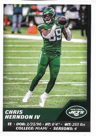 2021 Panini Sticker & Card Collection #99 Chris Herndon IV Front