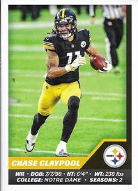 2021 Panini Sticker & Card Collection #158 Chase Claypool Front