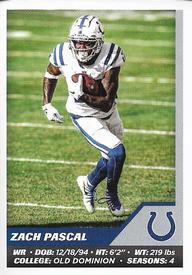 2021 Panini Sticker & Card Collection #192 Zach Pascal Front