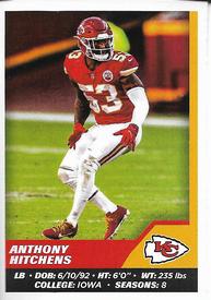 2021 Panini Sticker & Card Collection #258 Anthony Hitchens Front