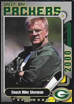 2000 Green Bay Packers Police - Ron's Super Service, Town of Waterford Police Department #2 Mike Sherman Front