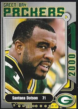 2000 Green Bay Packers Police - Ron's Super Service, Town of Waterford Police Department #5 Santana Dotson Front