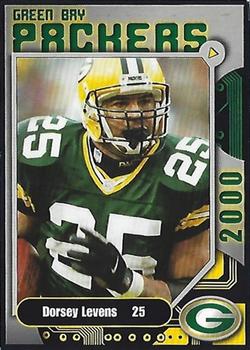 2000 Green Bay Packers Police - Ron's Super Service, Town of Waterford Police Department #11 Dorsey Levens Front