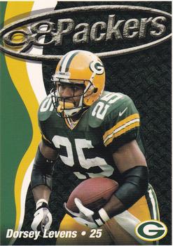 1998 Green Bay Packers Police - Marathon Communications #13 Dorsey Levens Front