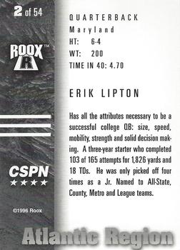 1996 Roox Prep Stars AT/EA/SE - Atlantic Region #2 Erik Lipton Back
