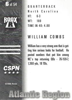 1996 Roox Prep Stars AT/EA/SE - Atlantic Region #6 William Combs Back