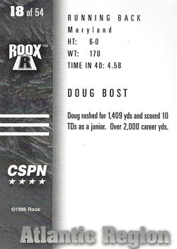 1996 Roox Prep Stars AT/EA/SE - Atlantic Region #18 Doug Bost Back
