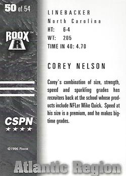 1996 Roox Prep Stars AT/EA/SE - Atlantic Region #50 Corey Nelson Back