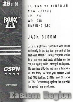 1996 Roox Prep Stars AT/EA/SE - Eastern Region #25 Jack Bloom Back
