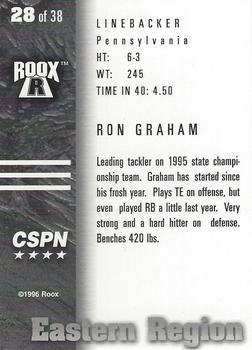 1996 Roox Prep Stars AT/EA/SE - Eastern Region #28 Ron Graham Back