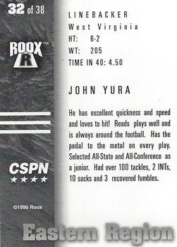 1996 Roox Prep Stars AT/EA/SE - Eastern Region #32 Jon Yura Back