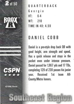 1996 Roox Prep Stars AT/EA/SE - Southeast Region #2 Daniel Cobb Back