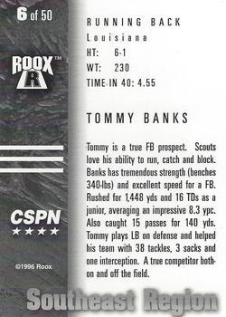 1996 Roox Prep Stars AT/EA/SE - Southeast Region #6 Tommy Banks Back