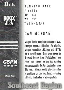 1996 Roox Prep Stars AT/EA/SE - Southeast Region #11 Dan Morgan Back