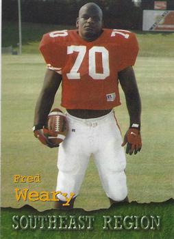 1996 Roox Prep Stars AT/EA/SE - Southeast Region #17 Fred Weary Front
