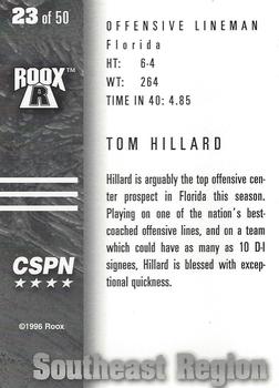 1996 Roox Prep Stars AT/EA/SE - Southeast Region #23 Tom Hillard Back