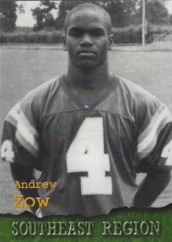 1996 Roox Prep Stars AT/EA/SE - Southeast Region #28 Andrew Zow Front