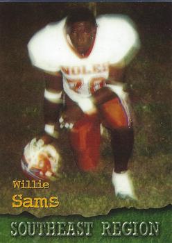 1996 Roox Prep Stars AT/EA/SE - Southeast Region #35 Willie Sams Front