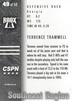 1996 Roox Prep Stars AT/EA/SE - Southeast Region #49 Terrence Trammell Back