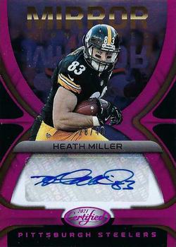 2021 Panini Certified - Mirror Signatures Pink #MS-HM Heath Miller Front