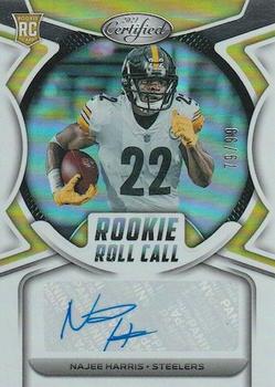2021 Panini Certified - Rookie Roll Call Signatures #RCS-NH Najee Harris Front