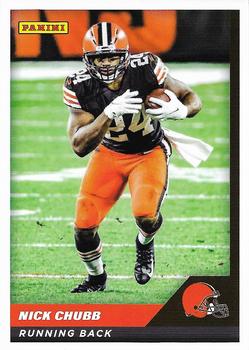 2021 Panini Sticker & Card Collection - Cards #19 Nick Chubb Front