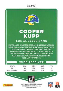 2021 Donruss - Press Proof Blue #142 Cooper Kupp Back