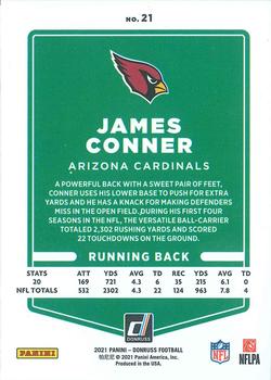 2021 Donruss - Press Proof Premium #21 James Conner Back