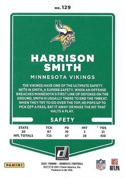 2021 Donruss - Press Proof Premium #129 Harrison Smith Back