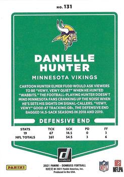 2021 Donruss - Press Proof Premium #131 Danielle Hunter Back