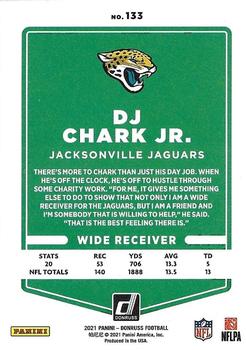 2021 Donruss - Press Proof Premium #133 DJ Chark Jr. Back