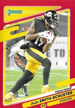 2021 Donruss - Press Proof Red #20 JuJu Smith-Schuster Front