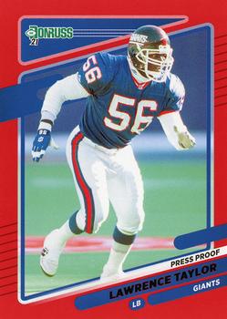 2021 Donruss - Press Proof Red #83 Lawrence Taylor Front