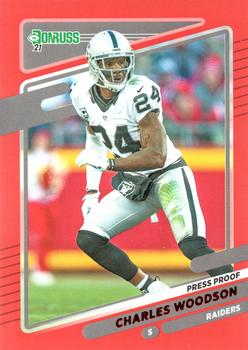 2021 Donruss - Press Proof Red #91 Charles Woodson Front