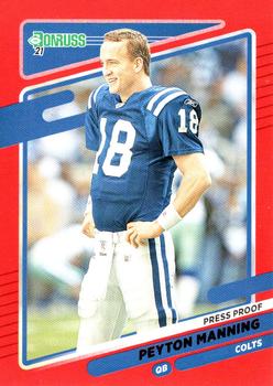 2021 Donruss - Press Proof Red #148 Peyton Manning Front