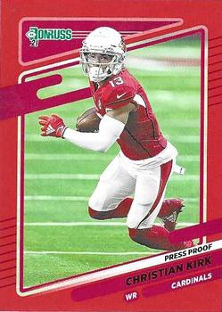 2021 Donruss - Press Proof Red #194 Christian Kirk Front
