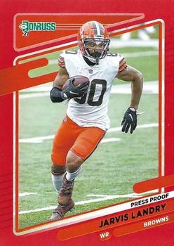2021 Donruss - Press Proof Red #201 Jarvis Landry Front
