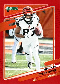 2021 Donruss - Press Proof Red #215 Tyler Boyd Front