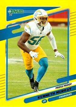 2021 Donruss - Press Proof Yellow #77 Kenneth Murray Front
