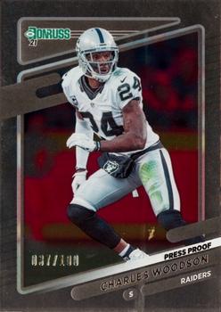 2021 Donruss - Press Proof Silver #91 Charles Woodson Front