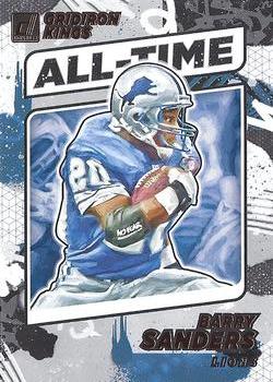2021 Donruss - All-Time Gridiron Kings #AT-9 Barry Sanders Front