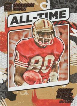 2021 Donruss - All-Time Gridiron Kings #AT-13 Jerry Rice Front
