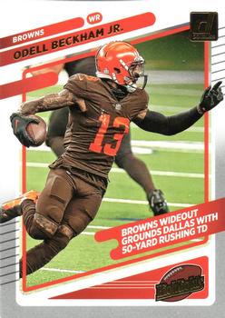 2021 Donruss - Highlights #HI-8 Odell Beckham Jr Front