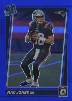 2021 Donruss - Optic Rated Rookie Preview Blue #P-255 Mac Jones Front