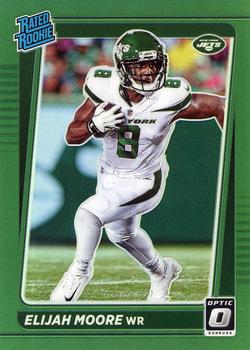 2021 Donruss - Optic Rated Rookie Preview Green #P-271 Elijah Moore Front