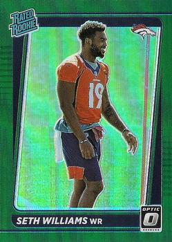 2021 Donruss - Optic Rated Rookie Preview Green #P-299 Seth Williams Front