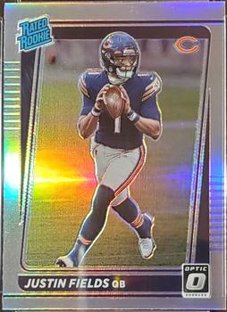 2021 Donruss - Optic Rated Rookie Preview Holo #P-253 Justin Fields Front