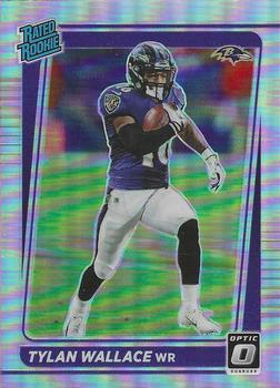 2021 Donruss - Optic Rated Rookie Preview Holo #P-274 Tylan Wallace Front
