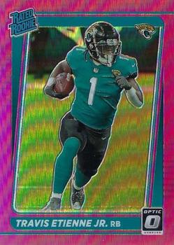 2021 Donruss - Optic Rated Rookie Preview Pink #P-258 Travis Etienne Jr. Front