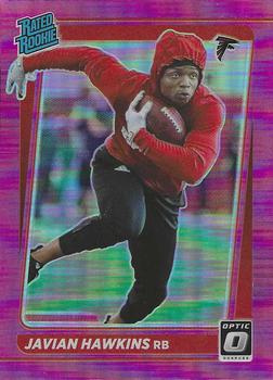 2021 Donruss - Optic Rated Rookie Preview Pink #P-294 Javian Hawkins Front